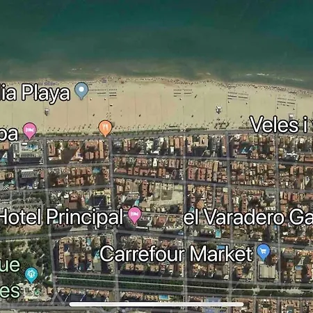 Gandia Muy Cerca De Playa Con Piscina Apartment *